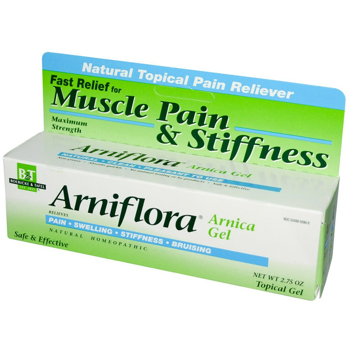 B & T (Boericke & Tafel) Arniflora Arnica Gel for Muscle, Pain & Stiffness