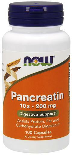 Pancreatin is a preparation of porcine pancreatic enzymes. Pancreatin has naturally occurring protease (protein digesting), amylase (carbohydrate digesting), and lipase (fat digesting) enzymes