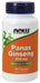 NOW Panax Ginseng 500mg herbal supplement is an adaptogenic herb.