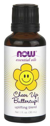 NOW Solutions Cheer Up Buttercup! Essential Oil Blend contains Bergamot, Orange, Lemon, Lime and Grapefruit Oils providing a citrus aroma while creating an uplifting, refreshing, energizing atmosphere.