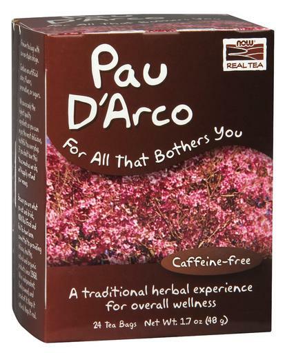 Now Pau DArco Herbal Tea, 24 bags