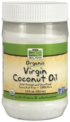 NOW® Organic Virgin Coconut Oil is a high grade, unrefined premium nutritional edible oil obtained from the first cold pressing of organic coconut (Cocos nucifera) kernels