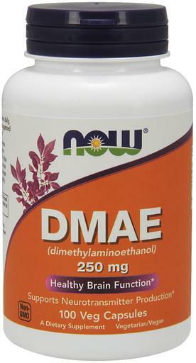 This naturally occuring amino alcohol is produced in minuscule amounts by the brain, with higher concentrations being typically found in anchovies and sardines. Known primarily as a precursor to choline and acetylcholine (chemicals in the brain responsible for nerve transmissions and cognitive function), DMAE has been used most predominantly to improve memory and focus while stimulating neural activity. Many researchers believe that it may serve an anti-aging function by increasing the bodys capacity to pr