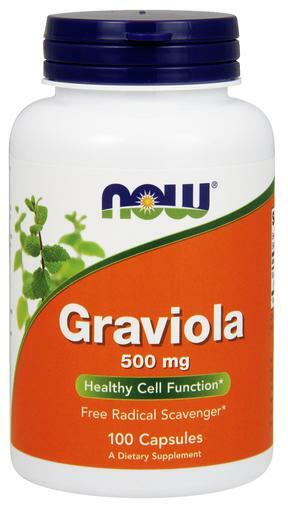 NOW Graviola 500mg may be a free radical scavenger*