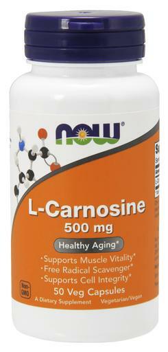 L-Carnosine is classified as a dipeptide, which is a combination of two amino acids, in this case alanine and histidine. It naturally occurs in high concentrations in skeletal muscle tissue, and therefore may support muscle vitality. L-Carnosine is also an antioxidant that stabilizes cellular membranes, protecting them from damage by free radicals.*