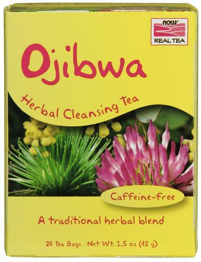 Ojibwa is a traditional North American herbal beverage long known for its health benefits. Originally prepared by the Ojibwa Indians of Ontario, Canada, this caffeine-free brew has been trusted for decades and remains one of our best-selling teas.Ingredients: Red Clover Flowers, Burdock Root, Sheep Sorrel Herb (Rumex acetosella), Licorice Root, Slippery Elm Bark, Dandelion Root, Barberry Root Bark, Turkey Rhubarb Root (Rheum palmatum).