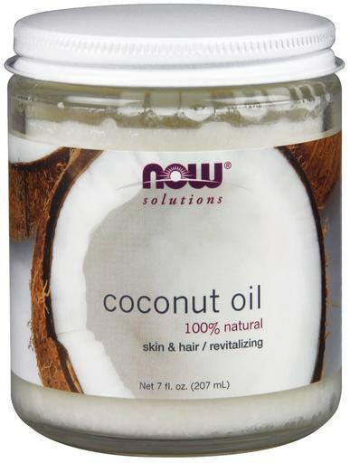 NOW Solutions Coconut Oil is revitalizing for skin, hair and scalp.