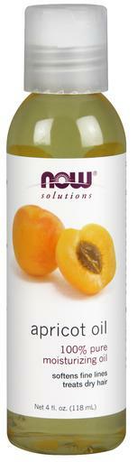NOW Solutions Apricot Kernel Oil (Edible) can be used on prematurely aged skin, irritated skin, or as a natural dry hair treatment.