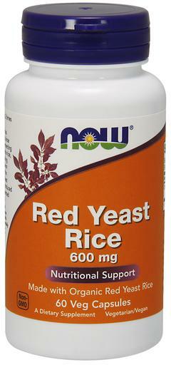 NOW Red Yeast Rice provides nutritional support.