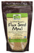 NOW Real Food® Organic Flax Seed Meal has a mild, nutty flavor similar to wheat germ, and it’s often added to cereals, pancakes, muffins, breads, meatloaf, meatballs, and even yogurt. Flax is a natural plant source of healthy fatty acids and a good source of fiber.