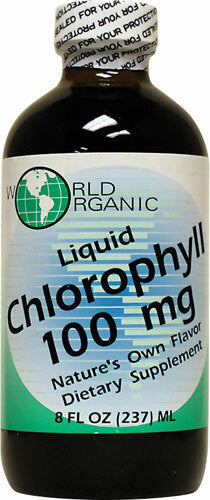 World Organic Liquid Chlorophyll, 100 mg, 8 oz