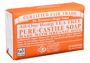 Dr. Bronner's - Tea Tree Organic Castile Bar Soap - 5 oz.