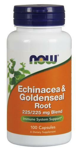 NOW Echinacea & Goldenseal Root may provide support for the immune system.