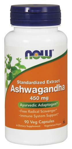 NOW Ashwagandha standardized extract is an Ayurvedic Adaptogen*, free radical scavenger and immune system support.