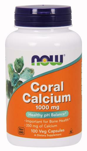 NOW® Coral Calcium contains an alkaline form of Calcium that can help to support a healthy serum pH. In addition, Coral Calcium has naturally occurring trace minerals that are important for bone health, as well as for optimal enzymatic activity.* NOW® Coral Calcium is not harvested from living coral reefs or even from the ocean environment, but from above-ground sources in an ecologically friendly manner.