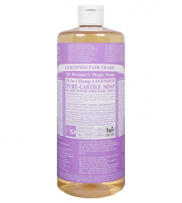 Dr. Bronner's - Lavender Organic Castile Liquid Soap - 32 oz.
