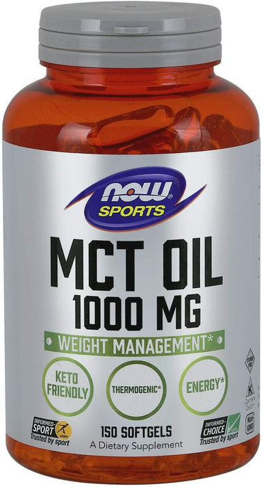 NOW - MCT Oil 1000 mg, 150 Softgels