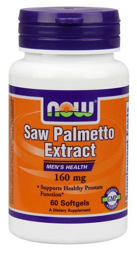 NOW Saw Palmetto Extract supports healthy prostate function*