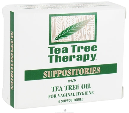 Tea Tree Therapy Vaginal Suppositories, Pkg of 6