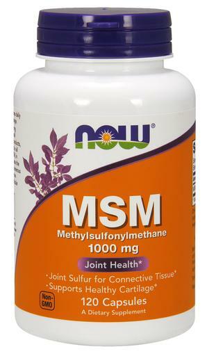 MSM (Methylsulfonylmethane) is a sulfur-bearing compound that is naturally present in very small amounts in fruits, vegetables, grains, animal products, and some algae. Sulfur compounds are found in all body cells and are indispensable for life.* MSM, in its role in the body's sulfur cycle, helps to create the chemical links needed to form and maintain numerous different types of structural tissues of the human body, including connective tissues, such as articular cartilage and skin.*