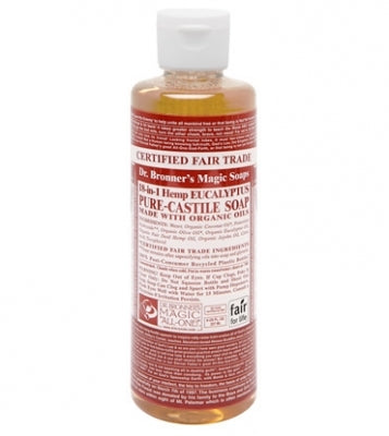 Dr. Bronner's - Organic Eucalyptus Castile Liquid Soap - 8 oz.