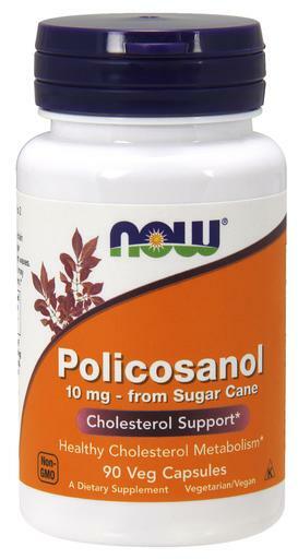 NOW® Policosanol is a blend of long-chain fatty alcohols (LCFA) derived from sugar cane, a superior source of these natural plant waxes. Non-clinical studies have shown that the fatty alcohol constituents in Policosanol possess considerable antioxidant activity, can protect serum lipids against free radical attack, and support healthy immune function. Policosanol can support cardiovascular health through these and other mechanisms.*