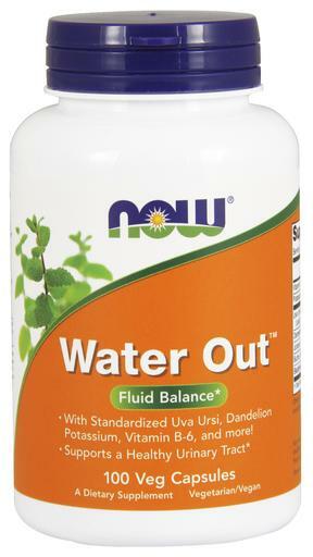 NOW® Water Out™ is a synergistic herbal blend that supports urinary tract health.