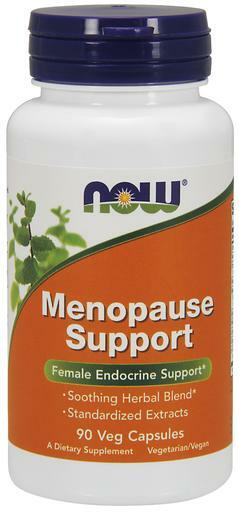 NOW® Menopause Support has recommended potencies of key ingredients that have been shown to support a healthy response to the natural changes occurring during menopause.* This blend includes standardized herbal extracts and other nutrients which, together, form a truly well-balanced product for women.*