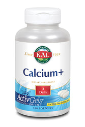 Calcium Magnesium Zinc D-3, Calcium+ ActivGels
