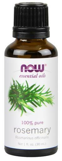 NOW Solutions Rosemary (Rosmarinus officinalis) Essential Oil provides a warm, camphoraceous aroma while creating a purifying, uplifting atmosphere.