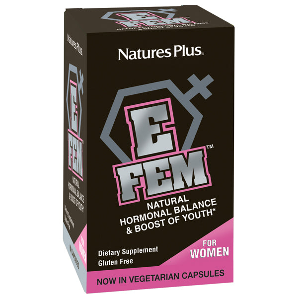 Women's health relies on nature's exquisite balance, a carefully choreographed dance of hormones and tissues, generating strength, endurance, stamina, vitality, energy and healthy mood, as well as healthy sexual function, weight control and more. E FEM provides a precisely calibrated blend of the nutritional constituents your body needs to achieve your unique and optimal hormone balance. Ancient Ayurvedic and traditional herbs from the far corners of the world are fused together with natural amino acids, vi